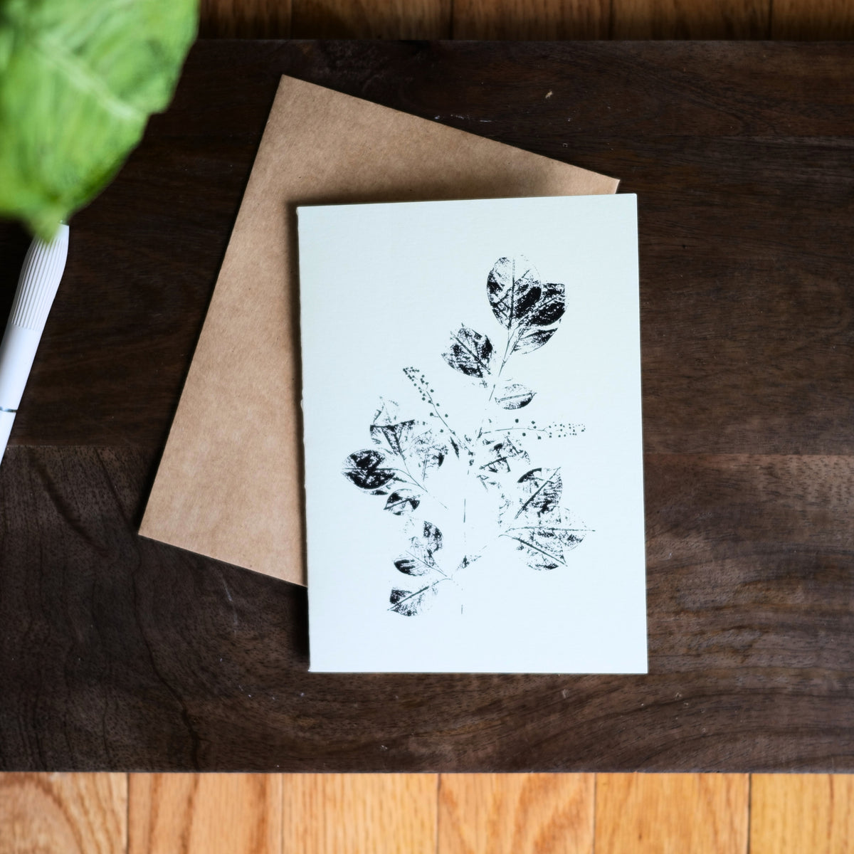 Set of 5 Botanical Greeting Cards | Minimalist Plant Art Prints