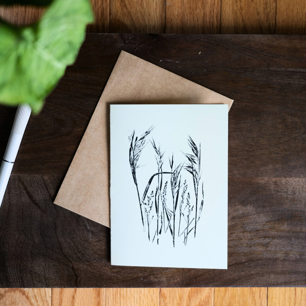Set of 5 Botanical Greeting Cards | Minimalist Plant Art Prints