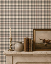 Nellie | Heritage Plaid Cream and Green
