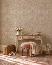 Portage | Antique Ornamental Damask Parchment